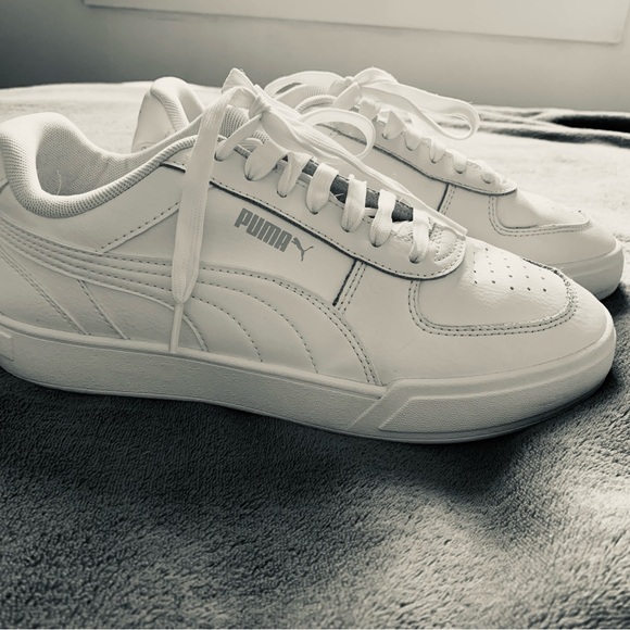 Puma Shoes - Puma Woman’s Classic White Sneakers